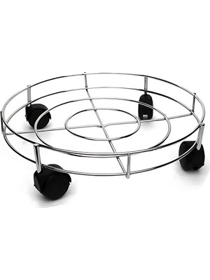 Calperia Krom Metal Tüp Çek - Damacana Altlık (5047)