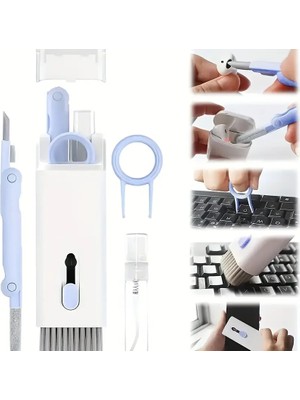 Calperia 7&amp;apos;si 1 Arada Çok Fonksiyonlu Klavye Temizleme Fırçası (5047)