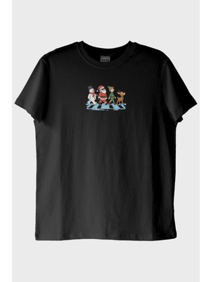 Nuugg Yılbaşı Çetesi Siyah Tişört