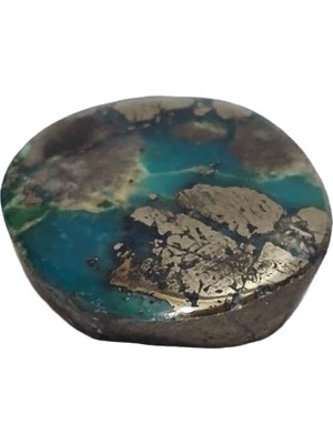Hasyılmaz Doğal Iran Nişabur Firuze (Turkuaz) Taşı 35 Karat - 6,95 Gram T023