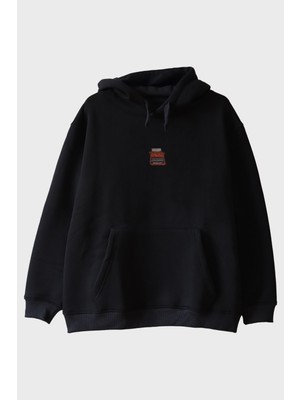 Nuugg Daktilo Desenli Nakış Hoodie