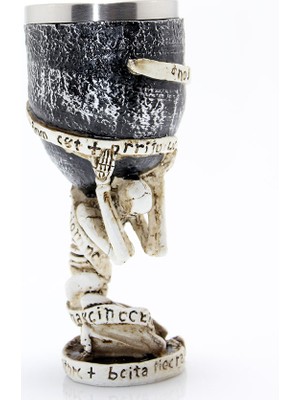 Aspartam Tasarım Paslanmaz Çelik Kadeh Bardak Model 1