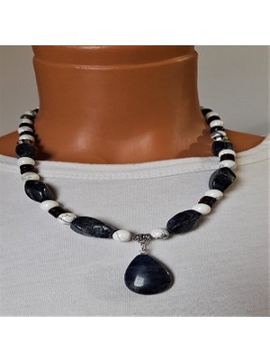 Asteria Elite Lapis Havlit Kolye