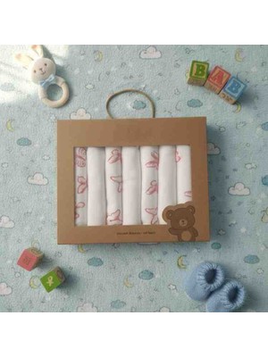 ruhaay Bebek 7li Pamuk Ağız Silme Mendilli