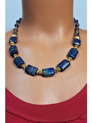 Asteria Elite Lapis Kolye Bileklik Seti