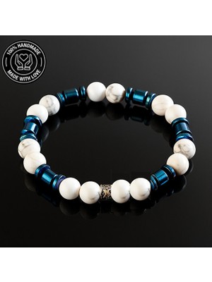 Asteria Elite Havlit Hematit Huzur, Güç ve Denge Bilekliği