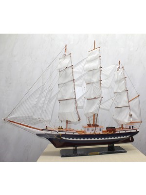 Aspartam Ahşap Yelken Gemi Model 4