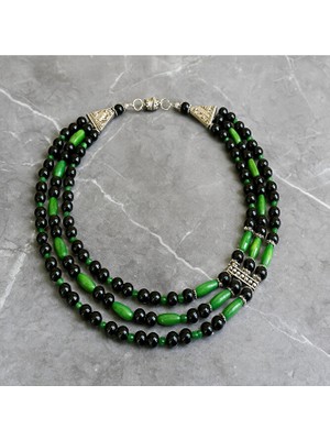 Asteria Elite Nazar Koruması , Güç ve Doğallık Için Oniks Ahşap Kolye