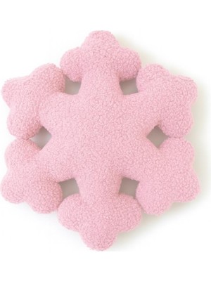Harmoni Tekstil Pembe Kar Tanesi Yastık