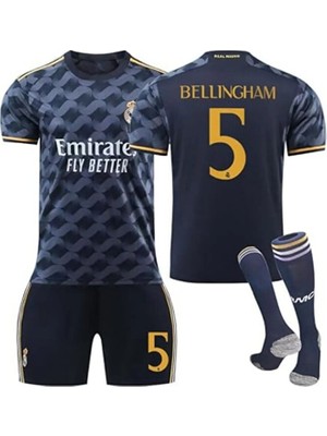 Alaturka Mix R.madridd 2023--24 Yeni Sezon Jude Bellingham Deplasman Çocuk Forması