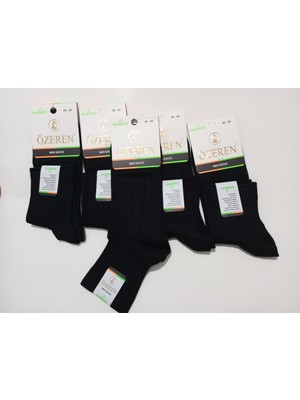 Özeren Erkek Dikişsiz Bambu Çorap 6'lı