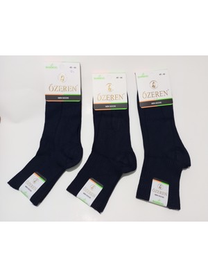 Özeren Erkek Bambu Dikişsiz Çorap 12'li