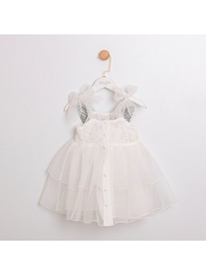 ministok Silver Angel Melek Kanatlı Kız Çocuk Elbise