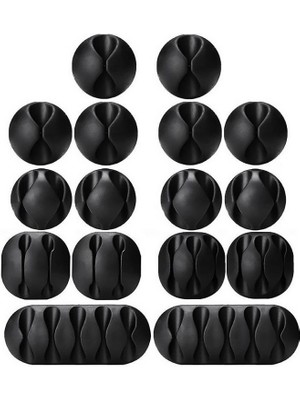 Ayder Timya Yapışkanlı Kablo Sabitleyici Düzenleyici 16 lı Paket TG/Tmya1395 218968