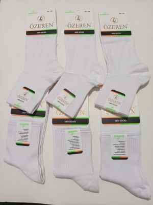 Özeren Erkek Dikişsiz Bambu Çorap 6'lı