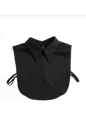 Butik Ayvitrin Kadın Önden Düğmesiz Arkadan Tek Düğme Tasarım Yaka Gömlek Aksesuar