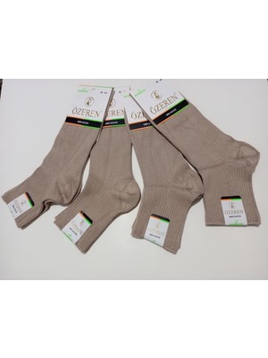 Özeren Erkek Dikişsiz Bambu Çorap 6'lı