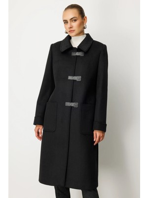 Ekol Deri Çıtçıtlı Torba Cepli Kaban 6075