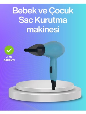 Zenvia Bebek ve Çocuk Fön Makinesi – Nazik Hava Akışı, Sıfıra Yakın Radyasyon ZNV2025