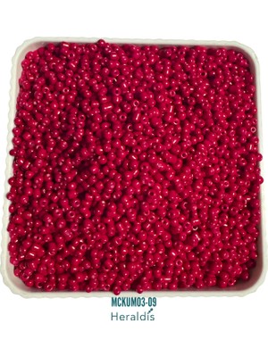 Heraldis 40 Gram Küçük Boy Kum Boncuğu 3 mm – Takı Yapım Boncuğu, Kolye ve Bileklik Için MCKUM03-09