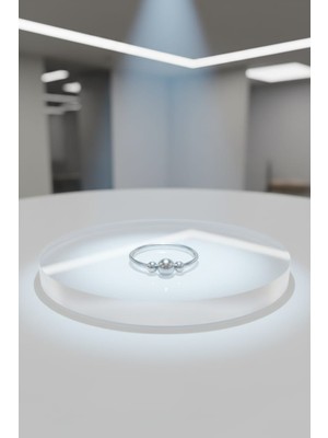 Begonia Accessories 925 Ayar Gümüş Altın Kaplama Silver Boncuklu 3 Top Halka Hızma Küpe – Alerji Yapmaz, Unisex, Fake Deliksiz Kullanıma Uygun, Zarif & Şık Tasarım, Günlük ve Özel Gün Kombinleri