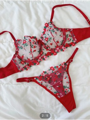 Aysemin Kadın Balenli Sütyen Takımı