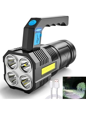 Ayder Timya 4 Başlıklı Çok Fonksiyonlu Şarjlı El Feneri HS29 TG/TMYA1395 220017