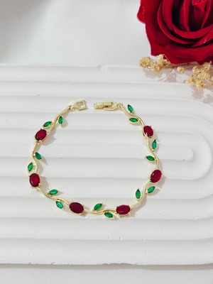 Roya Happiness Renkli Tulip Garden Bileklik Zirkon Taşlı Pinterest Bileklik Kız Arkadaşa Sevgiliye Hediye