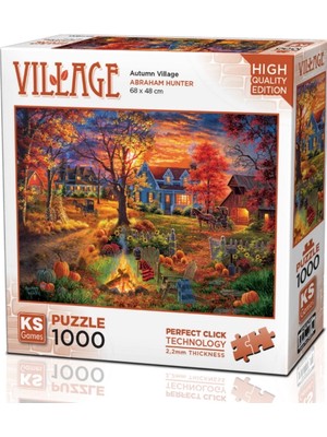 SHC4200 Bfs Ks Games Autumn Village Puzzle 1000 Parça 20671