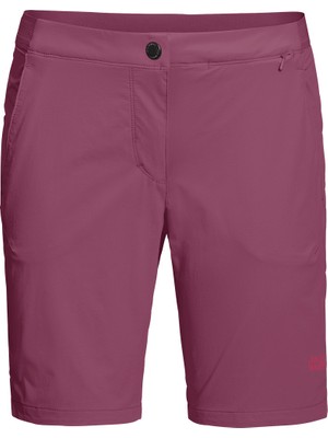 Jack Wolfskin Hilltop Trail Shorts Kadın Mor Şort