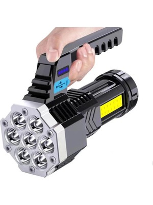 Ayder Timya 7 Başlıklı Çok Fonksiyonlu Şarjlı El Feneri HS30 TG/Tmya1395 220018