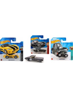 Hot Wheels 3’lü Diecast Oyuncak Araba Seti