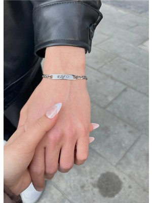 C&On Design Kişiye Özel Bileklik Sevgili,arkadaş (Istenilen Yazı Yazılabilir.)