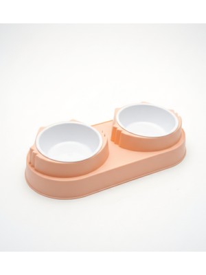 Dogadastore Çift Bölmeli Mama ve Su Kabı