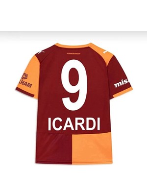 Alaturka Mix 5 Yıldızlı Gâlâtâsârây M'âuro I'cârd'i 9 - 2026-27 Yeni Sezon Parçalı Yetişin Forması