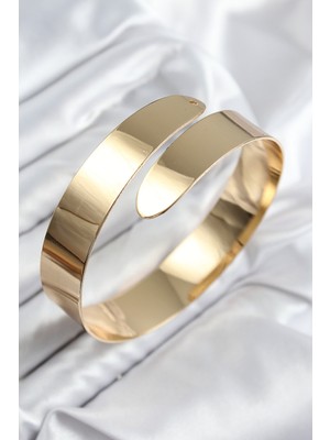 Ayder Timya Pirinç Sarmal Model Gold Renk Pazu Bileklik - TJ-BB7615 TG/Tmya1395 223797