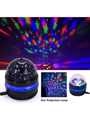 Alfa Life Marketing USB Destekli Galaxy Projektörlü Gece Lambası