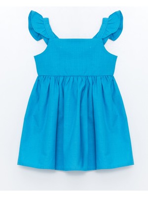 Lc Waikiki Yeni Sezon Kare Yaka Kız Bebek Elbise