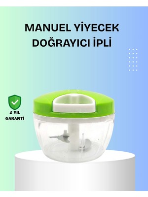 Hsc Bilişim El Tipi Yiyecek Kıyıcı Üç Bıçaklı Pratik Doğrayıcı