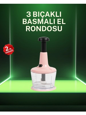 Mulvxkrg KRG02 Geniş Hazneli Manuel Doğrayıcı Ev Tipi Kullanım (Mulvix)