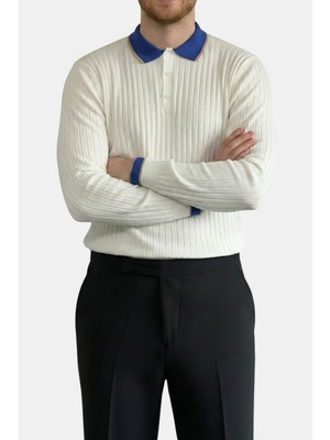 Havanna Premium Kalite Yaka Detaylı Triko Kazak