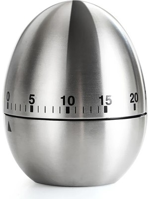 Ezere Mekanik Arama Pişirme Mutfak Zamanlayıcı Alarmı 60 Dakika Paslanmaz ÇELIK-(5775)