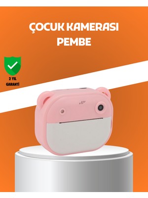 Termal Baskılı Hd Şipşak Kamera 24MP Çift Lensli 32GB Hafızalı