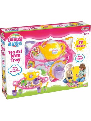 SHC4200 Bfs Nessiworld 01593 Candy Tepsi̇li̇ Çay Set