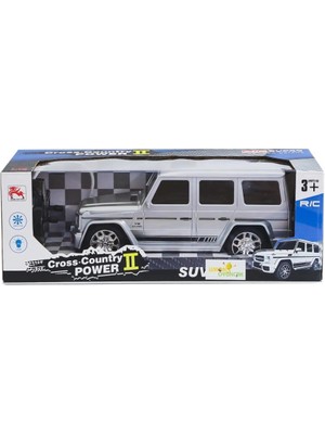 SHC4200 Bfs 8578-2A Kumandalı Şarjlı Jeep Cross Country -Limon Oyuncak