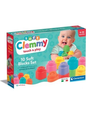 SHC4200 Bfs 17988 - Yumuşak Blok Oyun Seti - 10 Parça