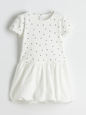 Lc Waikiki Yeni Sezon Kız Çocuk Balon Elbise