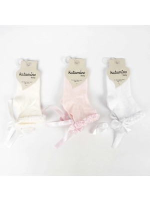 SHC4200 Bfs Katamino Oben Aks Kız Bebek Soket Çorap K48019 Asorti