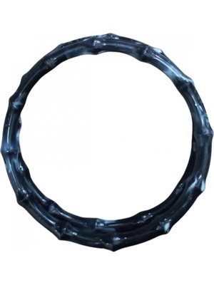 MiraLive Çanta Sapı Akrilik Yuvarlak Siyah