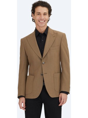 Kip Vizon Desenli Ceket